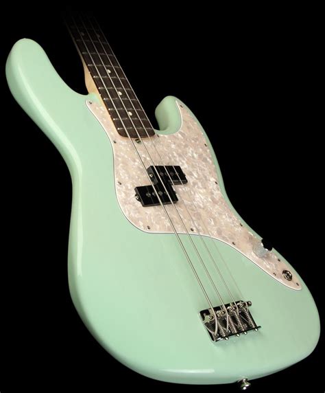 Fender Mark Hoppus Signature Jazz Bass Surf Green W Rosewood Fretboard On Popscreen