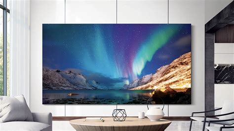 The Wall Is Here You Can Now Put Samsungs 292 Inch Tv In Your Living