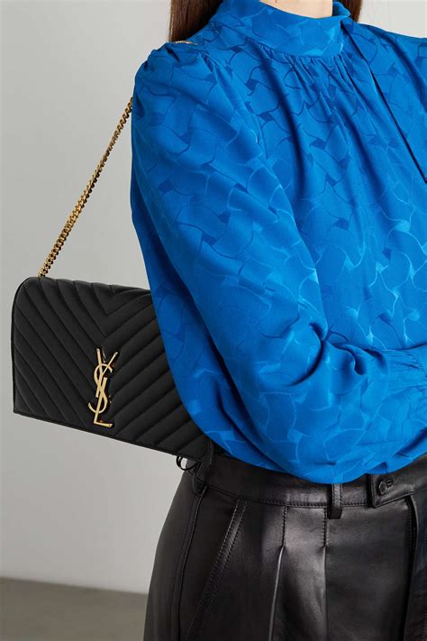 Black Kate 99 Quilted Leather Shoulder Bag Saint Laurent Net A Porter