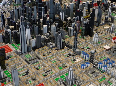 Incredible Lego Microscale City Is 8 Years In The Making And Not Done
