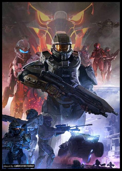 Halo Mtg Sleeves Halo 5 Guardians Halo 5 Halo Game
