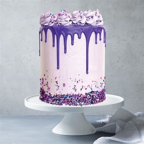 A crimson dye obtained from some mollusks, formerly used for fabric worn by an emperor or senior magistrate in. Purple Drip Celebration Cake