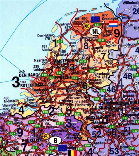 Harta Rutiera A Olandei