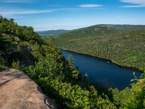 Beech Cliff Ladder Hike At Acadia National Park