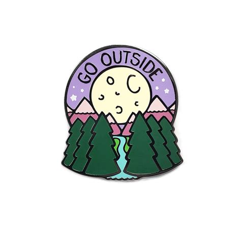 Go Outside Pin Kolorspun