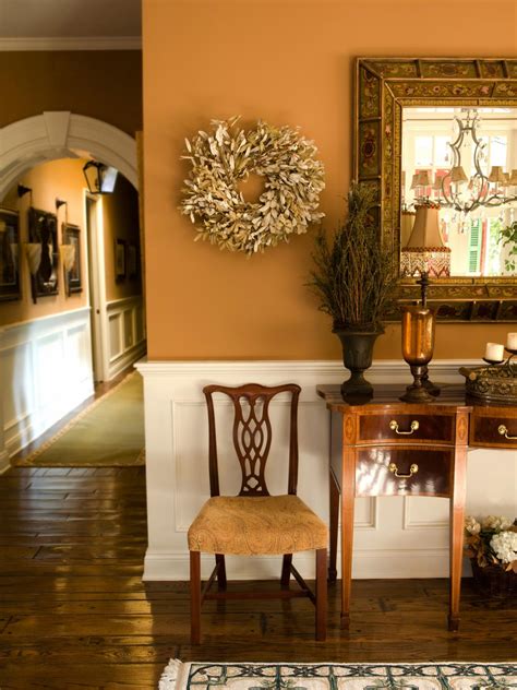 The foyer isn't just the place where you drop the mail on your way in the. Fall Decorating Ideas: Simple Ways to Cozy Up | Interior ...