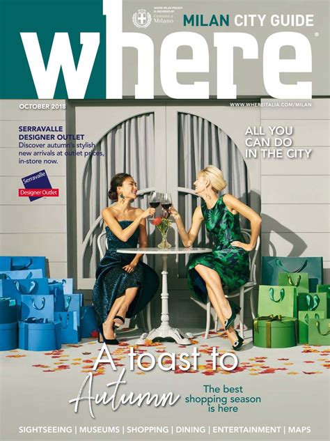 Where Magazine Milan Oct 2018 By Morris Media Network Issuu