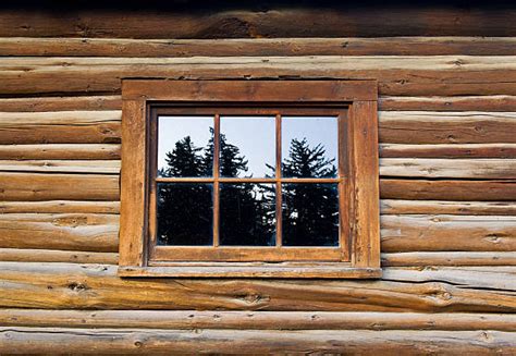 Log Cabin Window Stock Photos Pictures And Royalty Free Images Istock