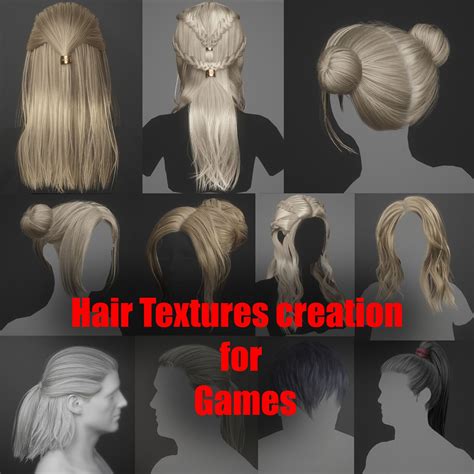Tutorial Creating Realtime Hair Textures For Games Method 1 Sathish