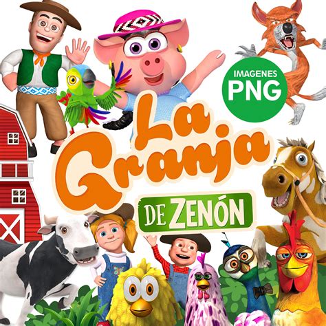 La Granja de Zenon Characters Png Images La Granja de Zenon Etsy México