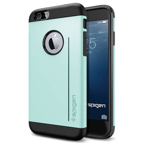 Spigen Slim Armor S Case For Iphone 66s Mint Sgp10960 Bandh