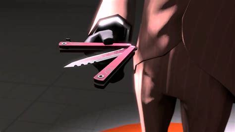 Tf2 Spy Does A Balisong Trick The Hellish Youtube