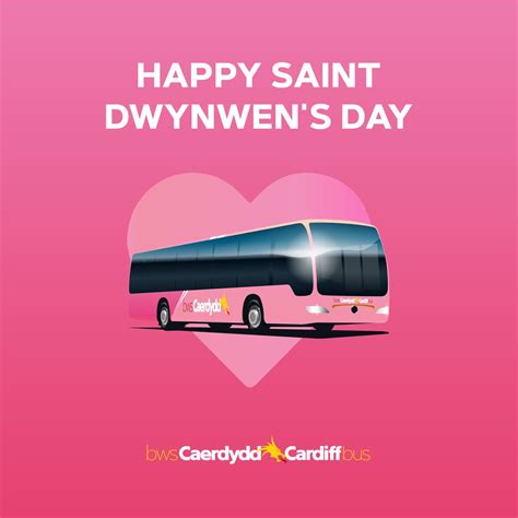 Cardiff Bus On Twitter Dydd Santes Dwynwen Hapus Happy St Dwynwen