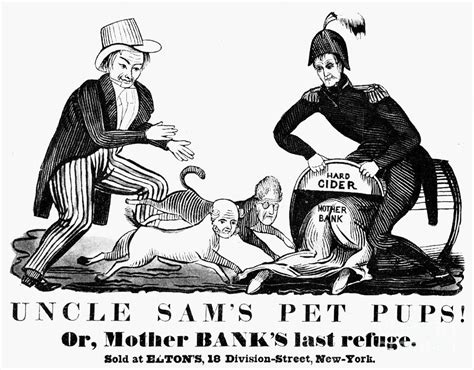 But just because it is going down does not mean. Uncle Sam Cartoon, 1840 1 Photograph by Granger