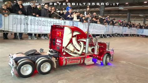 Giant Model Peterbilt 359 Rc Truck Show Youtube