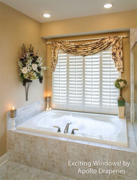 10 Modern Bathroom Window Curtains Ideas Inoutinterior