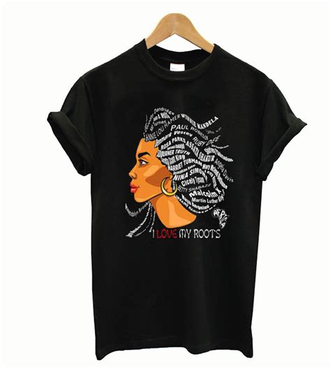 African I Love My Roots T Shirt
