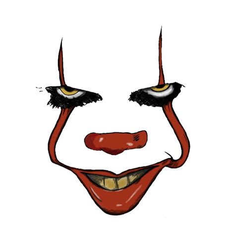 Printable Pennywise Face