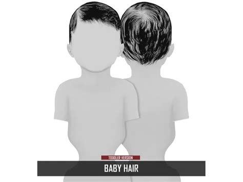 Baby Hairts2 To Ts4 Redhead Sims Sims Cabelo