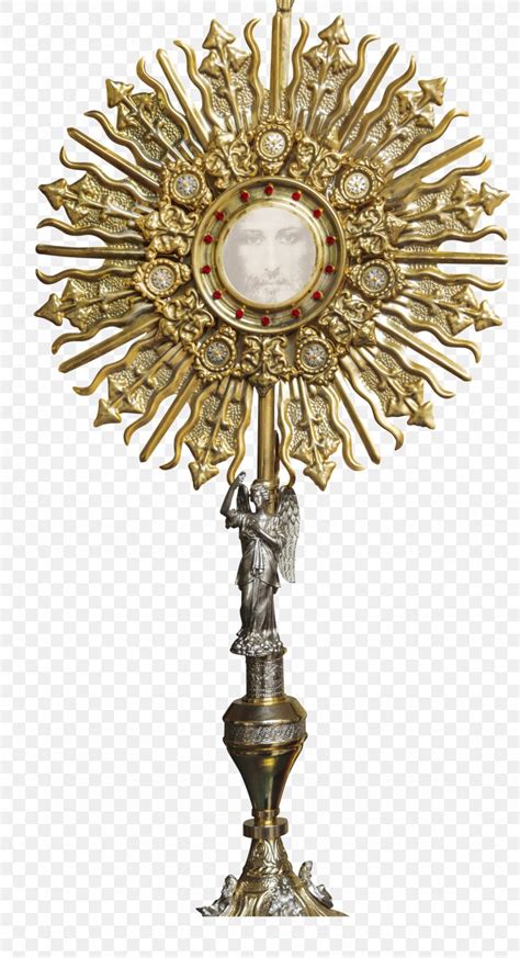 Monstrance Eucharistic Adoration Sacrament Png 1541x2841px