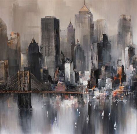 Wilfred Lang New York 2013 Cityscape Art Art Painting City Painting