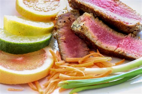 How To Cook A Frozen Ahi Tuna Steak In Minutes Livestrongcom