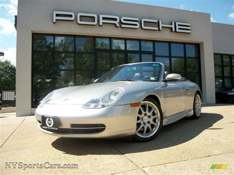 2001 Porsche 911 Carrera 4 Cabriolet In Arctic Silver Metallic Photo 4