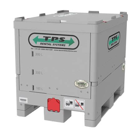 Container system size energy (max.) number of storage systems integrated dc main distribution board external. IBC Containers, IBC Zubehör | TPS Rental Systems