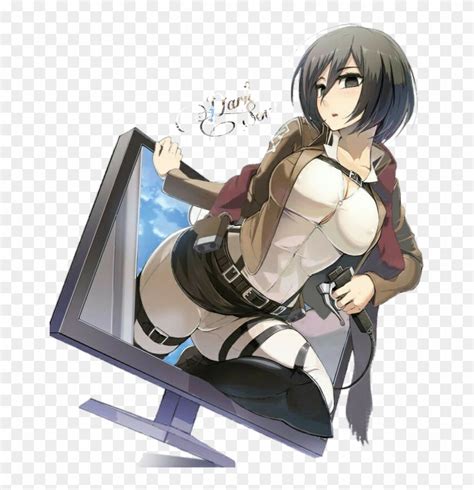 Mikasa Ackerman Attack On Titan Anime Girl Mikasa Is Hot Hd Png