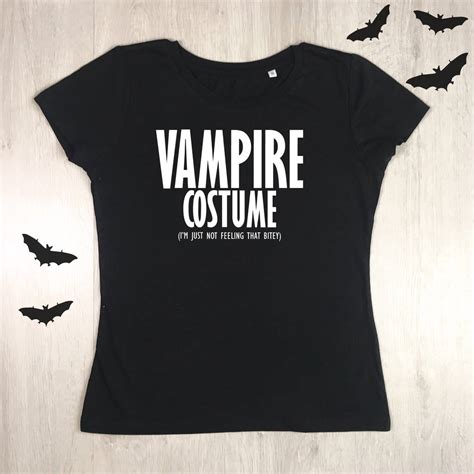 Vampire Costume Halloween T Shirt By Lovetree Design