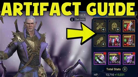 Raid Shadow Legends Artifact Guide Everything You Need To Know Youtube