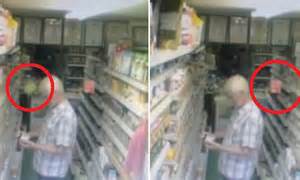 Paranormal Activity Caught On Camera In Kent Shop Cctv Show Teabags
