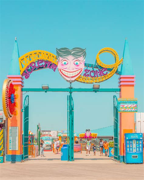 Coney Island Amusement Park Summer Getaways Parc Dattraction New