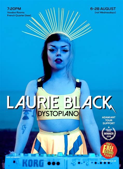 Laurie Black Dystopiano Comedy Poster Awards 2022