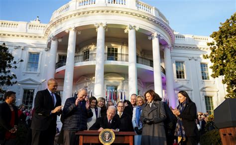 biden signs marriage equality bill into law inquirer