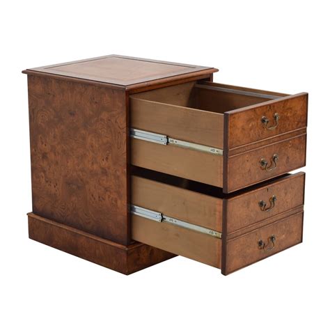 Wood Two Drawer File Cabinet Off Kaiyo