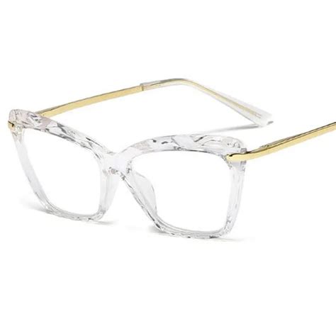 Tanio Jasne Kocie Oko Okulary Przezroczyste Okulary Oprawki Do Okularów Sklep