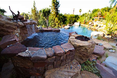 Orange County Custom Natural Rock Pool Yorba Linda Pool Builder