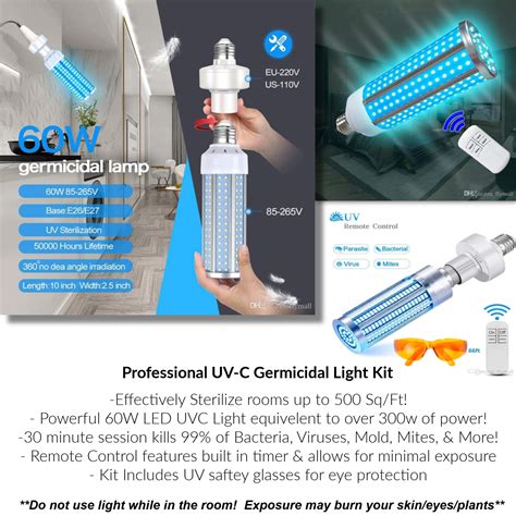↑ new technology uses solar uv to disinfect drinking water (неопр.). High Power 60W UV-C Room Sterilizing Kit