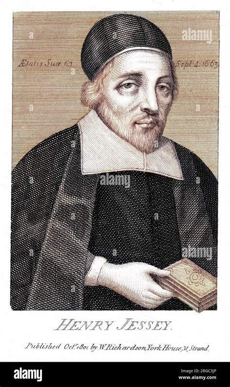 HENRY JESSEY English baptist churchman and oriental scholar Stock Photo