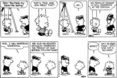 A String Of Upsetting Calvin And Hobbes Strips Told A Bold Story About