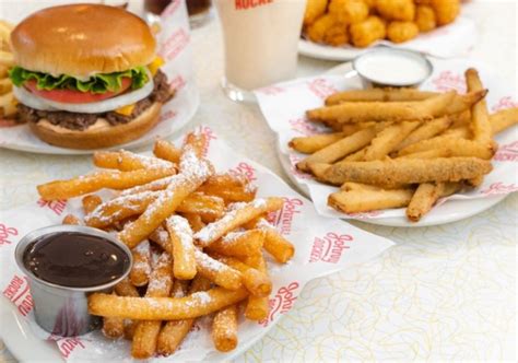 johnny rockets adds new pickle fries and funnel cake fries the fast food post