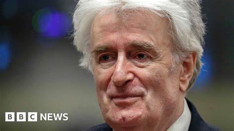 Radovan Karadzic Bosnian Serb Ex Leader Condemns War Myths Bbc News