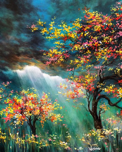 In Full Effect In 2020 Canvas Painting Landscape Beautiful Landscape