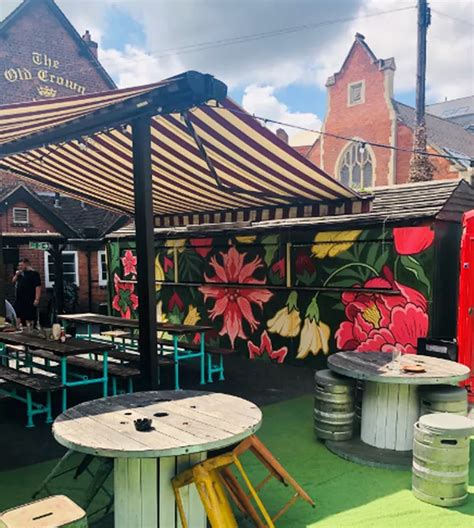 digbeth pub the old crown has one of the best beer gardens in the uk birmingham live