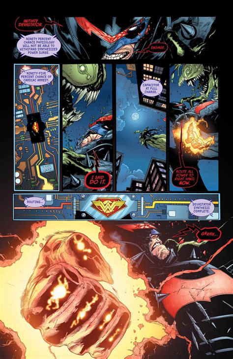 Batman Uses The Hellbat Against A Demon Comicnewbies