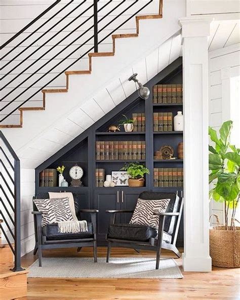 30 Small Spaces Under Stairs Ideas In Living Room
