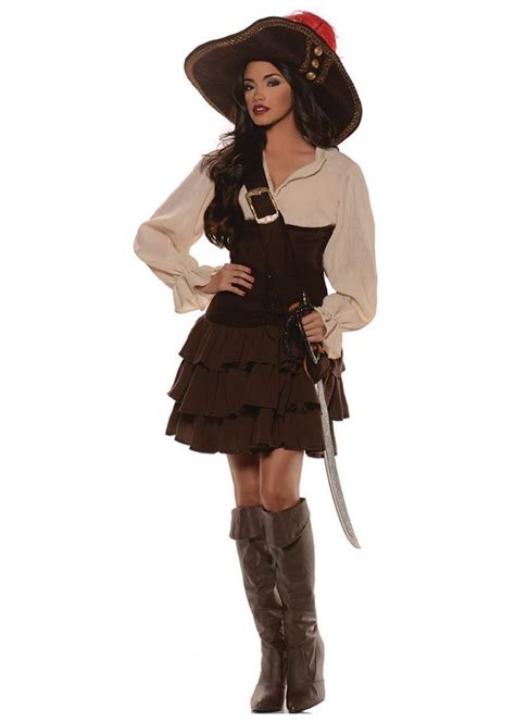 Caribbean Vixen Pirate Women Costume Pirate Costumes