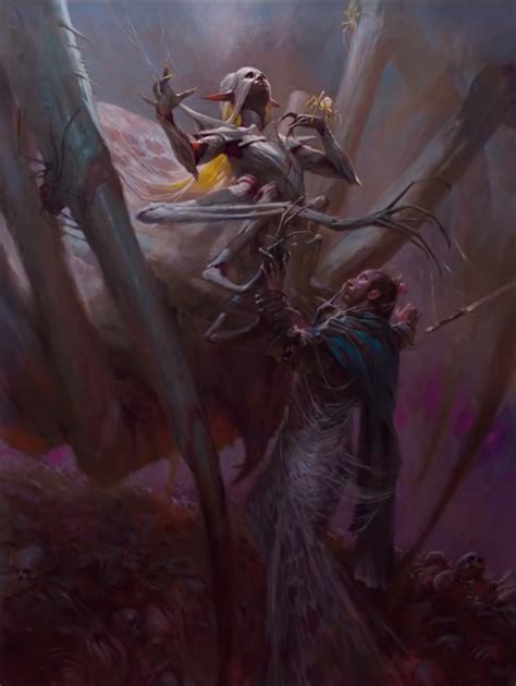 Lolth Spider Queen Mtg Art From Adventures In The Forgotten Realms Set