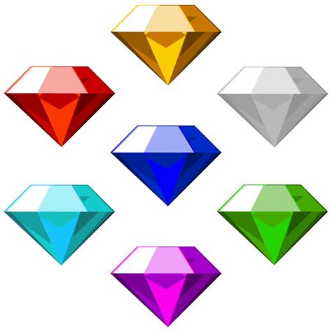 Chaos Emeralds Wallpapers Wallpaper Cave